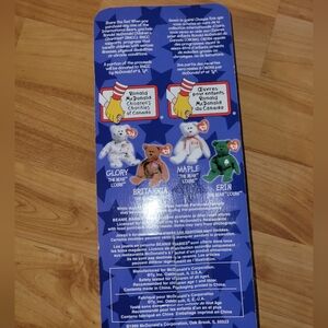 3/4 Set Ty Beanie Babies International Bears -  Maple/Glory/Erin